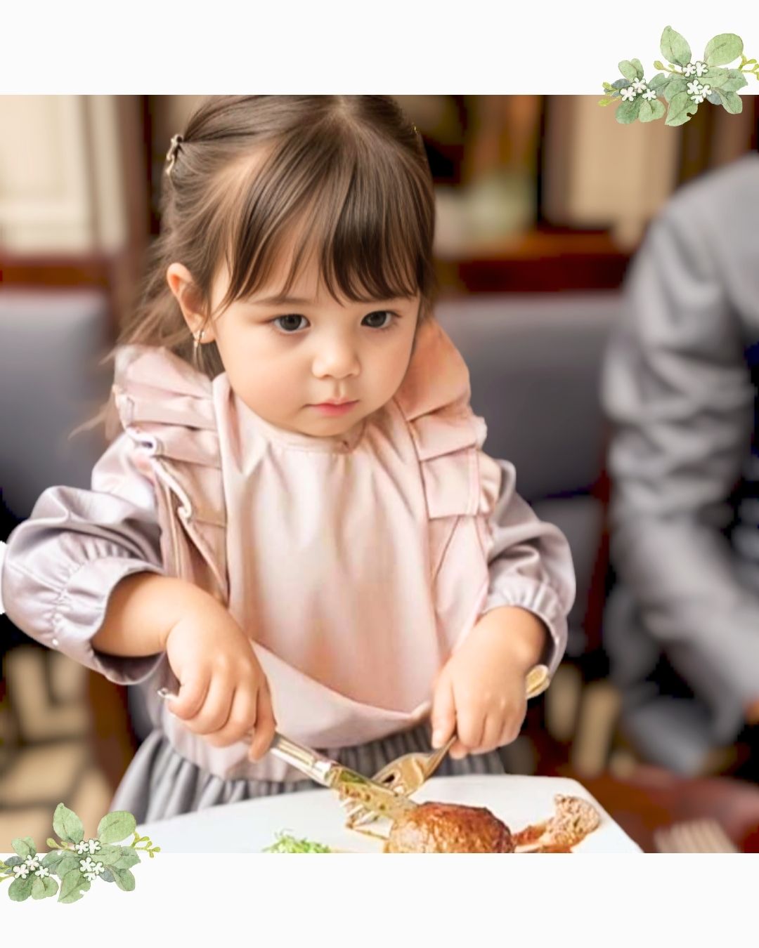 お食事エプロン（ショートビブ）