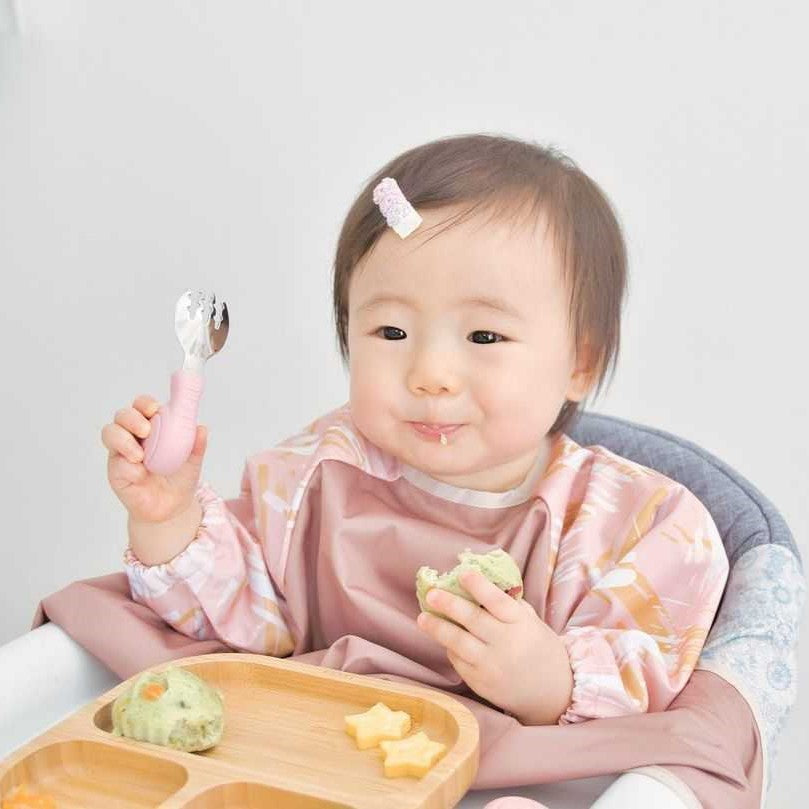 竹製プレートの盛り付け例